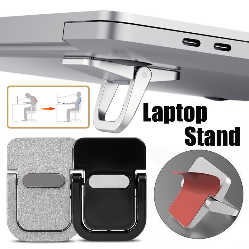 Desk Setup Macbook - 2 Stück Tastaturständer, Mini-Laptop-Ständer für den