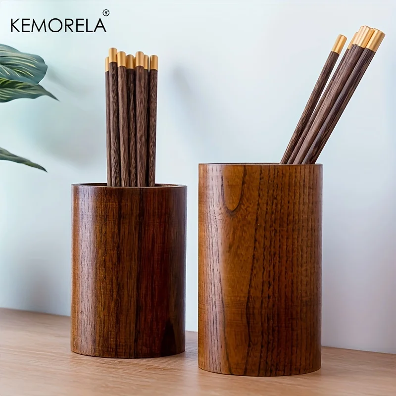 Drawer Organizer Bamboo - 1 Stück Essstäbchenhalter aus Holz –