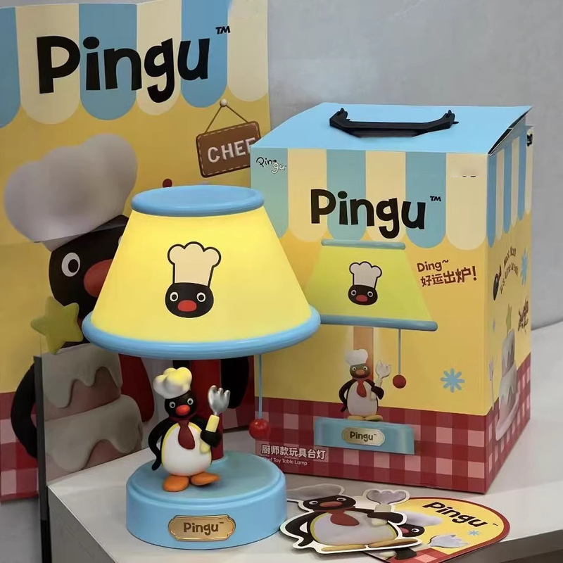 Desk Setup Light - Neue Pingu Chef-Stil Nachtlampe Niedliche Cartoon-Pinguin