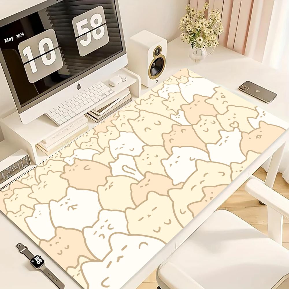 Gaming-Mauspad, Große Schreibt – Desk Setup Pink Bewertung und Preis