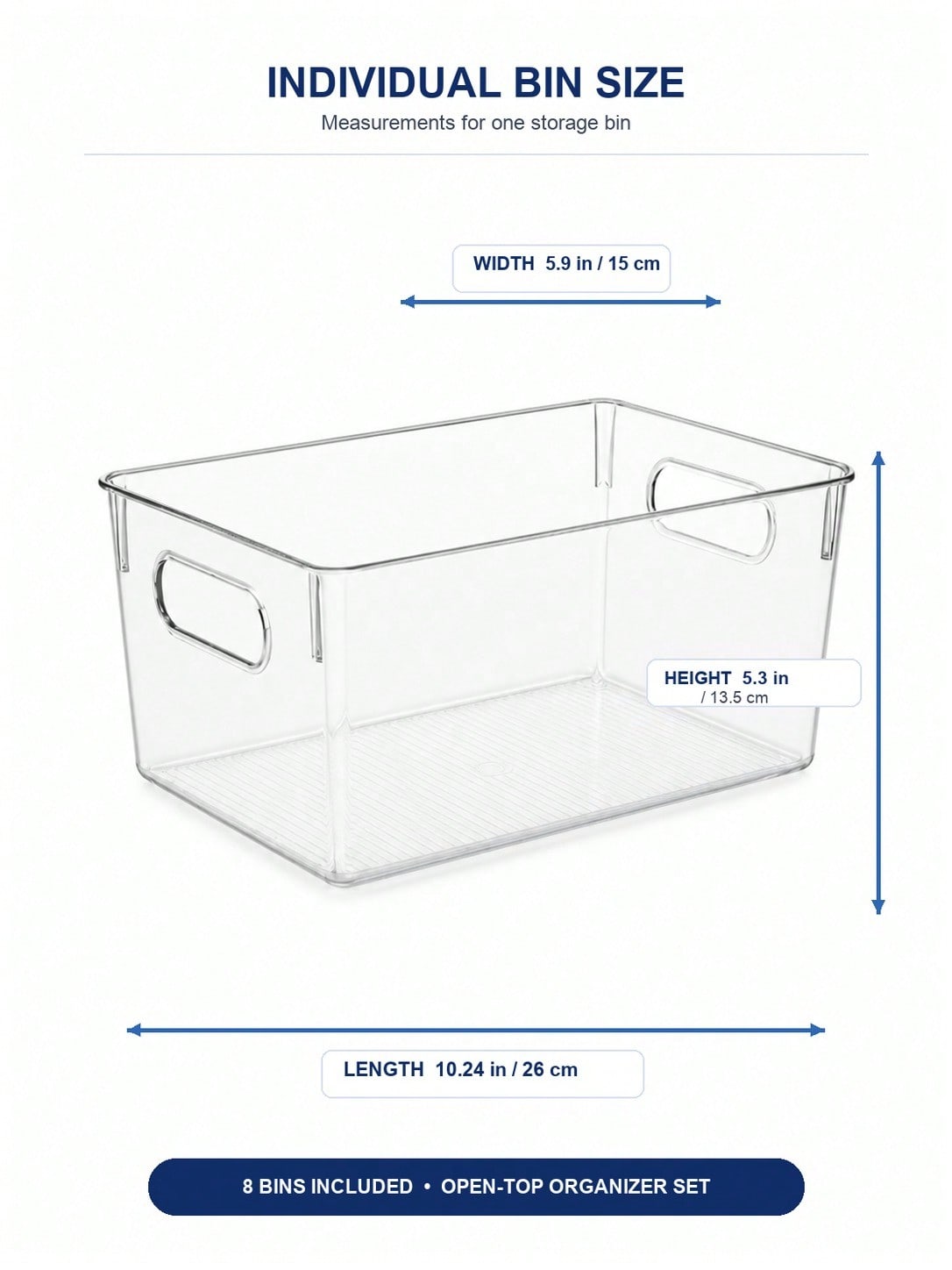 8er-Pack transparente Aufbewah – Desk Setup Organization Bewertung und Preis