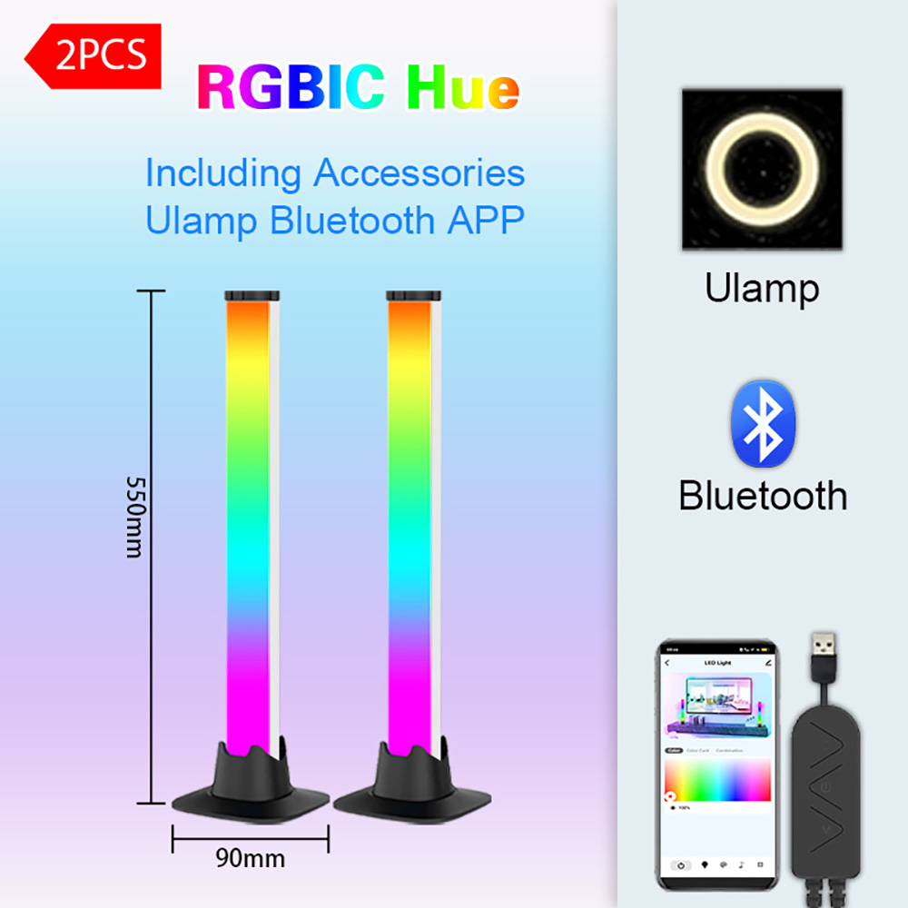Desktop-Setup RGB LED-Lichtlei – Desk Setup Tv Bewertung und Preis