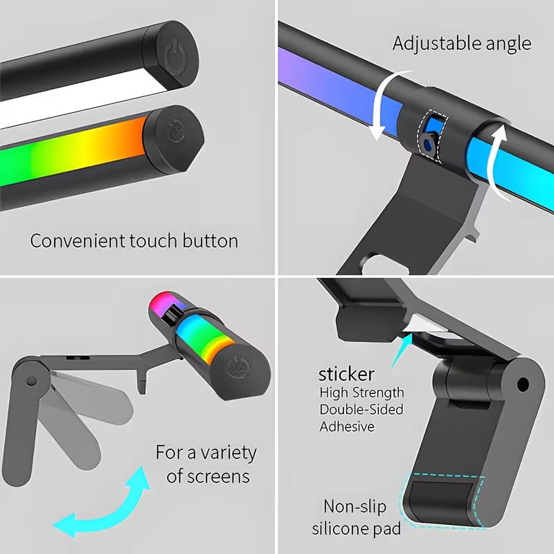 Monitor-Lichtleiste RGB-Lichtl – Desk Setup Light Bewertung und Preis