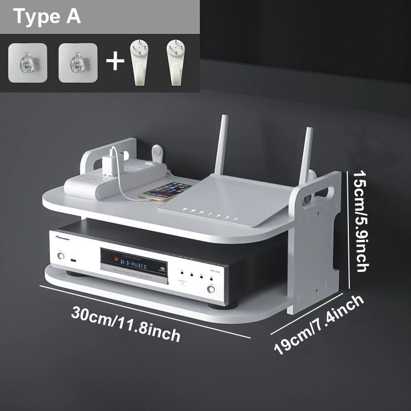 Wandmontiertes Router-Kabel-Or – Desk Setup Tv Bewertung und Preis