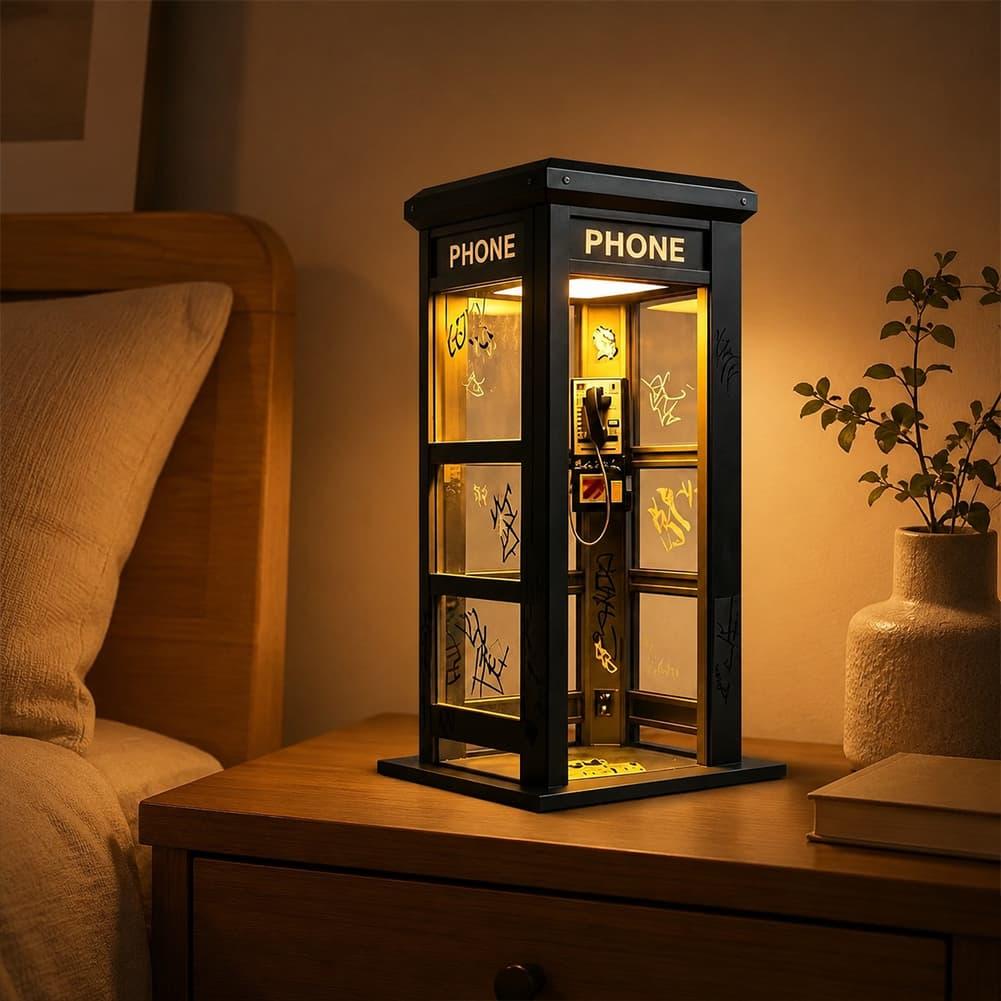Retro Graffiti Telefonzellen-T – Desk Setup Light Bewertung und Preis