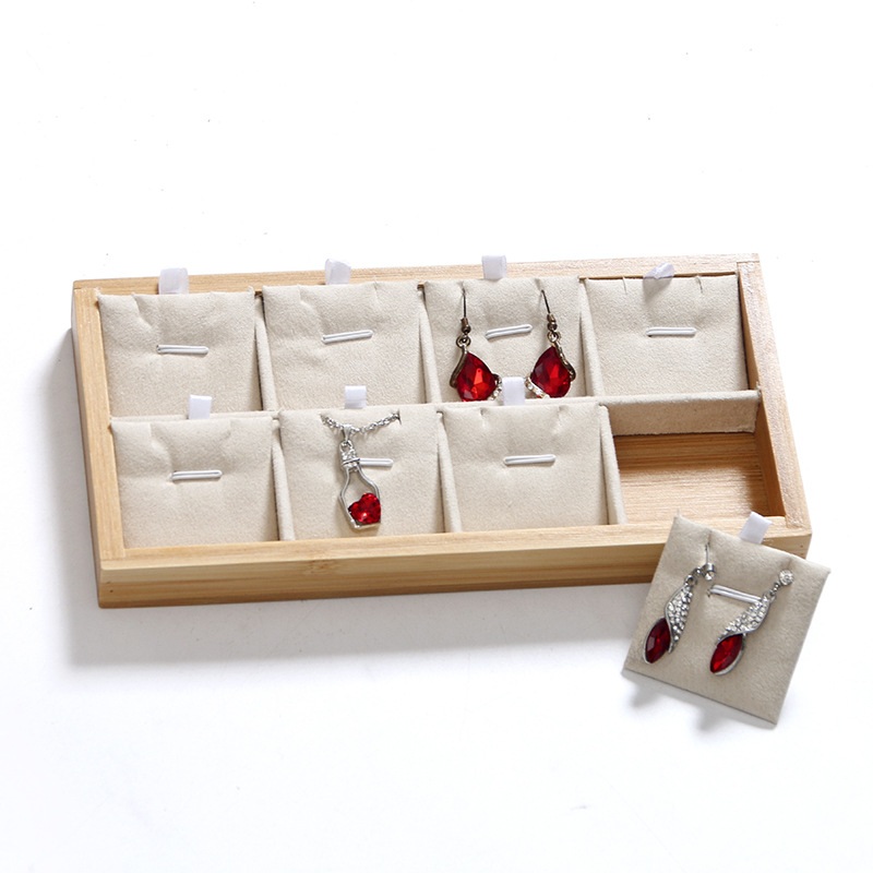 Bambus Beige Schmuck Ringe Dis – Drawer Organizer Bamboo Bewertung und Preis