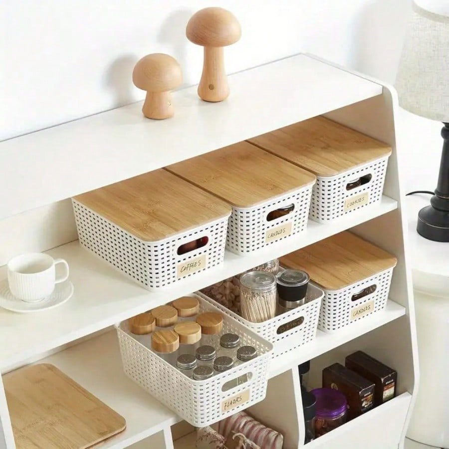 6er-Pack Stapelbare Aufbewahru – Drawer Organizer Bamboo Bewertung und Preis