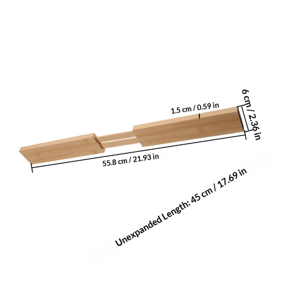2 Stück Bambus-Schubladenteile – Drawer Organizer Bamboo Bewertung und Preis
