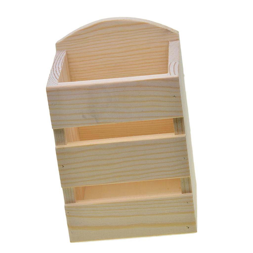 Natürlicher Holz-Stifthalter a – Desk Setup Minimal Bewertung und Preis