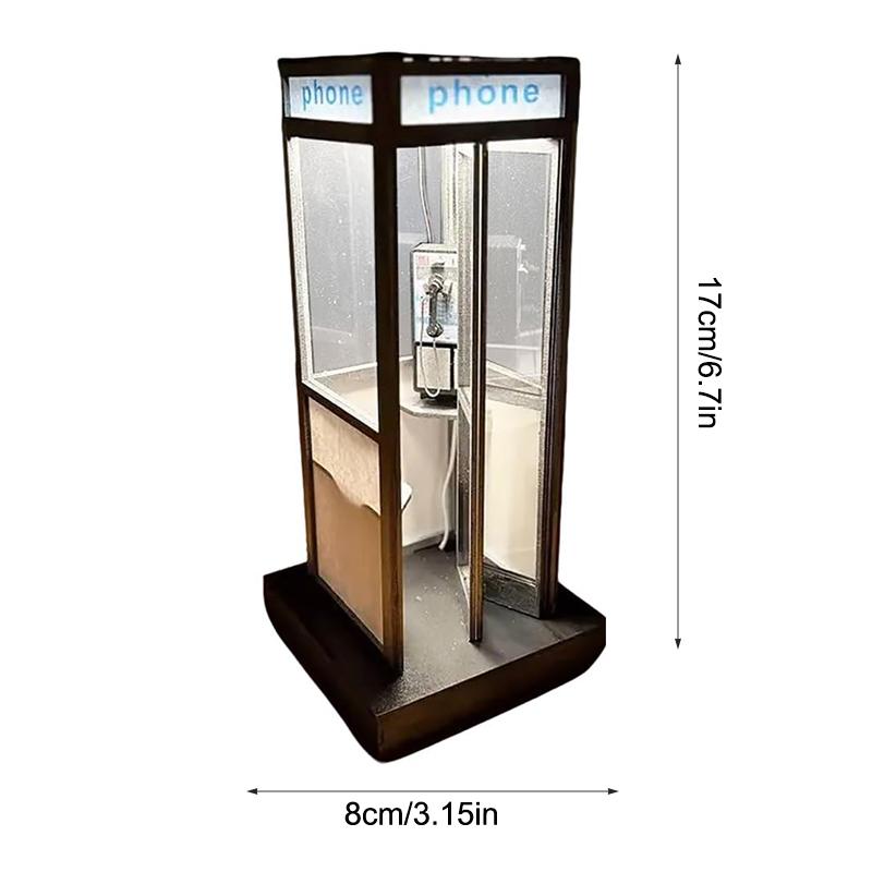 Klassische Telefonzellen-Tisch – Desk Setup Retro Bewertung und Preis