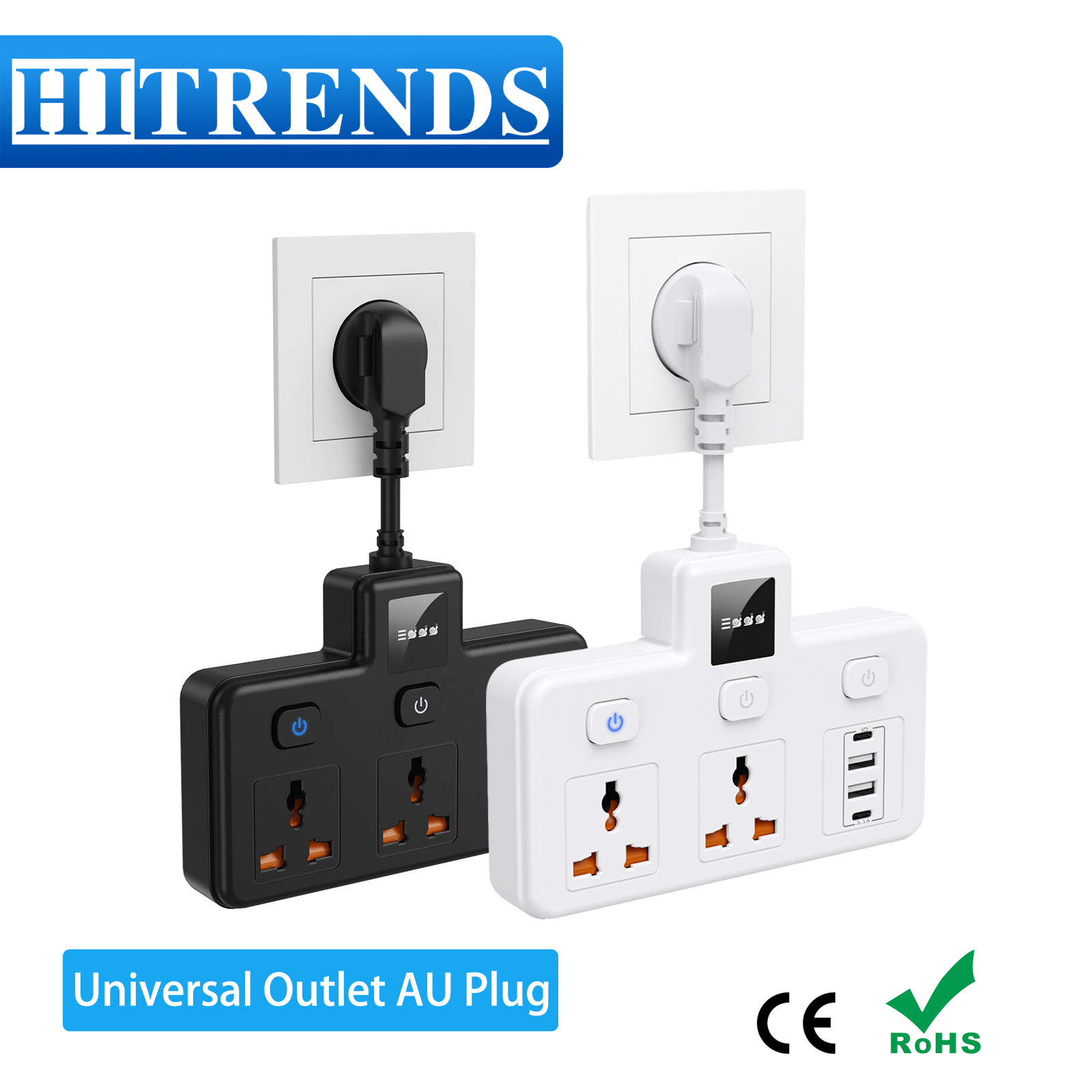 AU-Stecker Universal-Steckdose – Power Strip Flat Bewertung und Preis