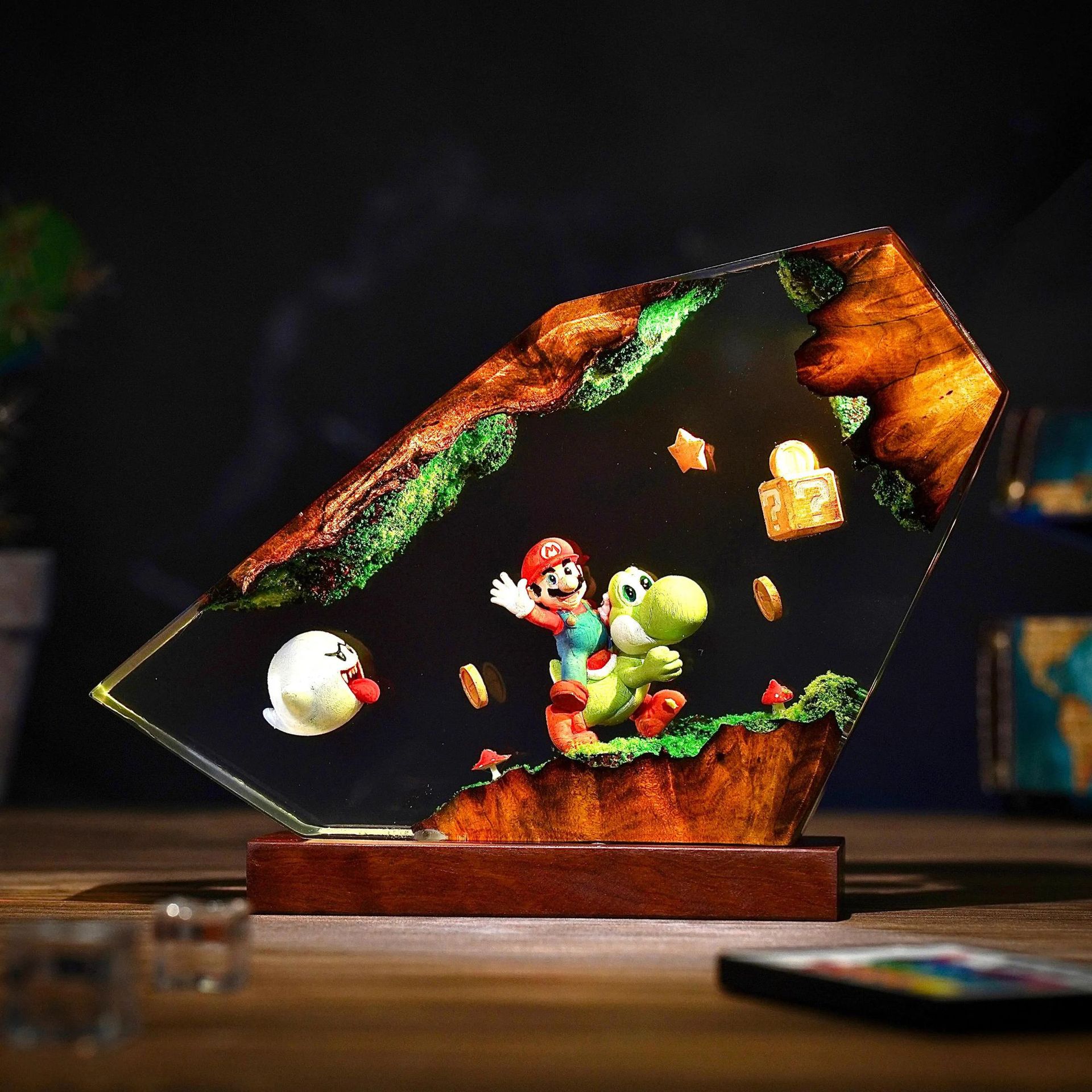 Tischlampe aus Kunstharz mit C – Desk Setup Light Bewertung und Preis