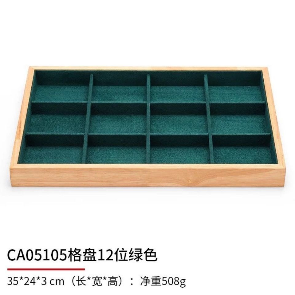 Dunkelgrünes Samt-Bambus-Schmu – Drawer Organizer Bamboo Bewertung und Preis