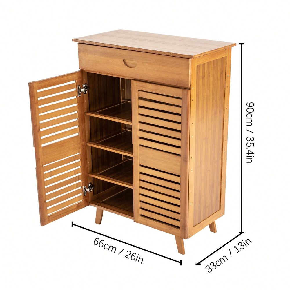 Bambus-Schuhschrank mit 2 Türe – Drawer Organizer Bamboo Bewertung und Preis
