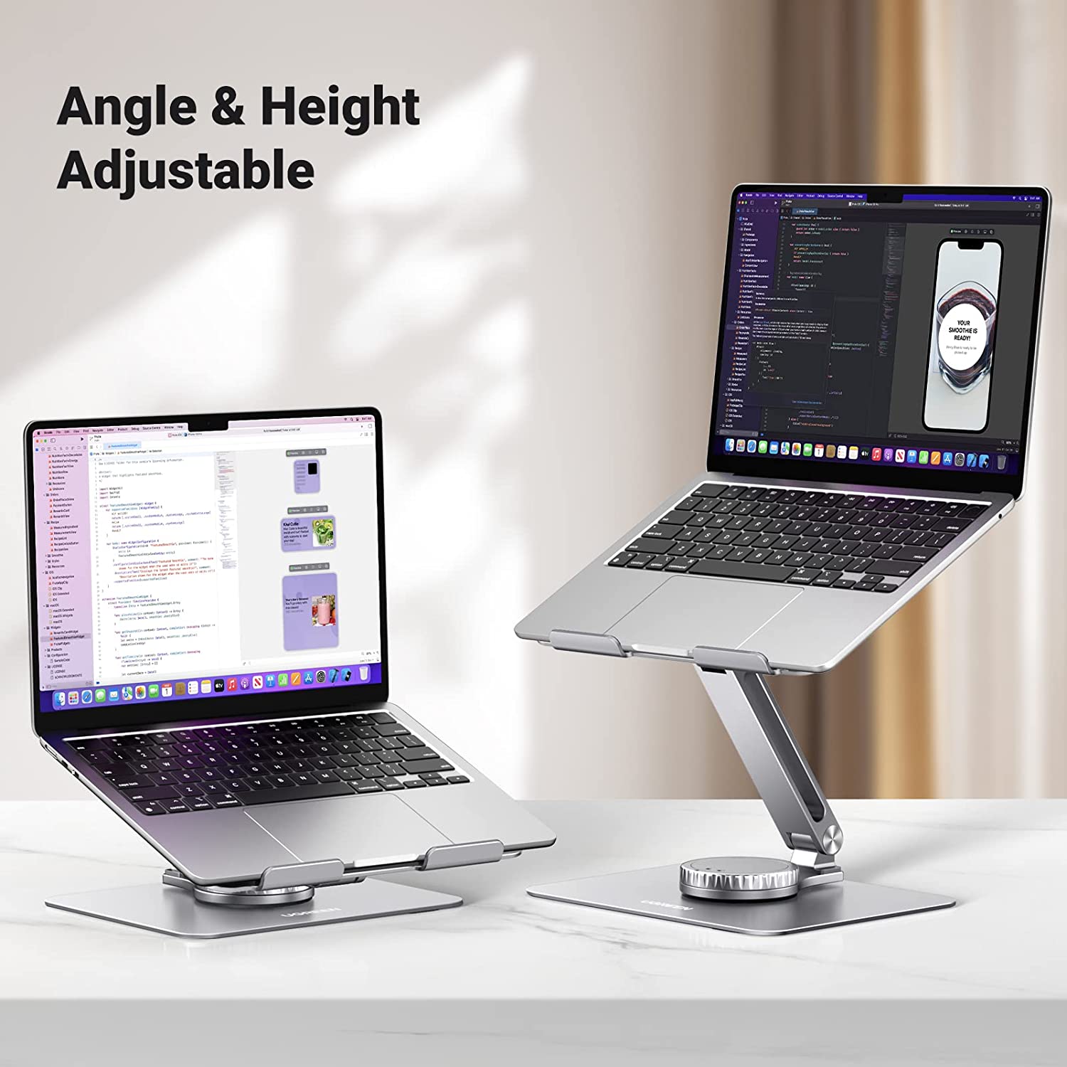UGREEN Laptop-Ständer für Schr – Desk Setup Macbook Bewertung und Preis
