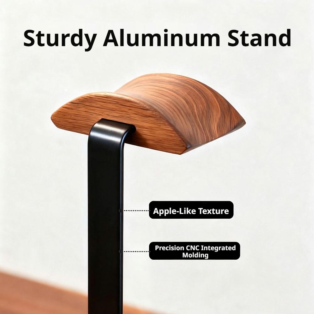 Walnuss-Kopfhörerständer zur A – Desk Setup Organization Bewertung und Preis