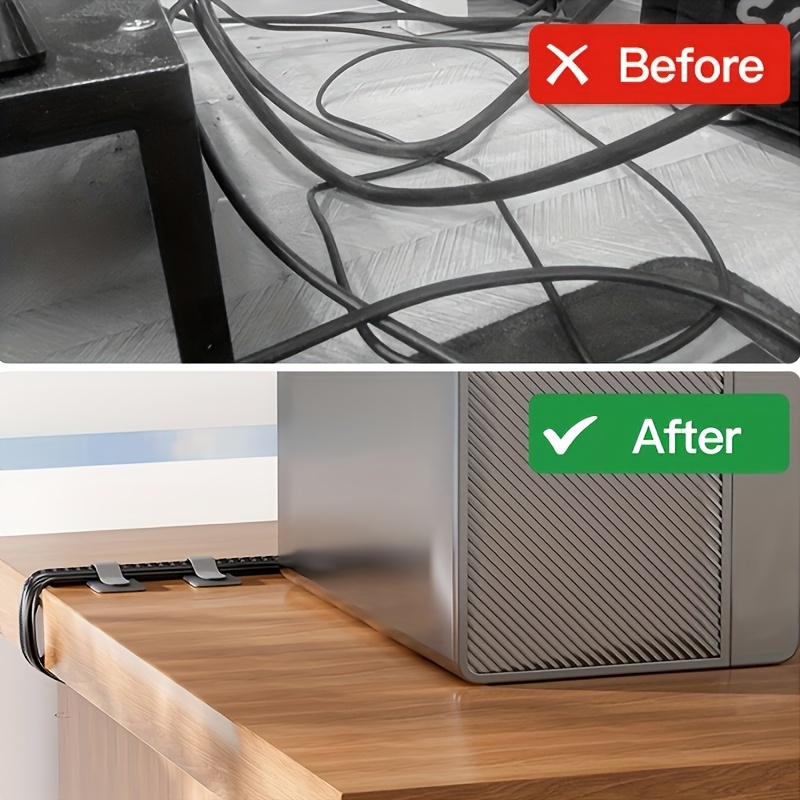 Kabelbinder Wiederverwendbare  – Desk Setup With Printer Bewertung und Preis