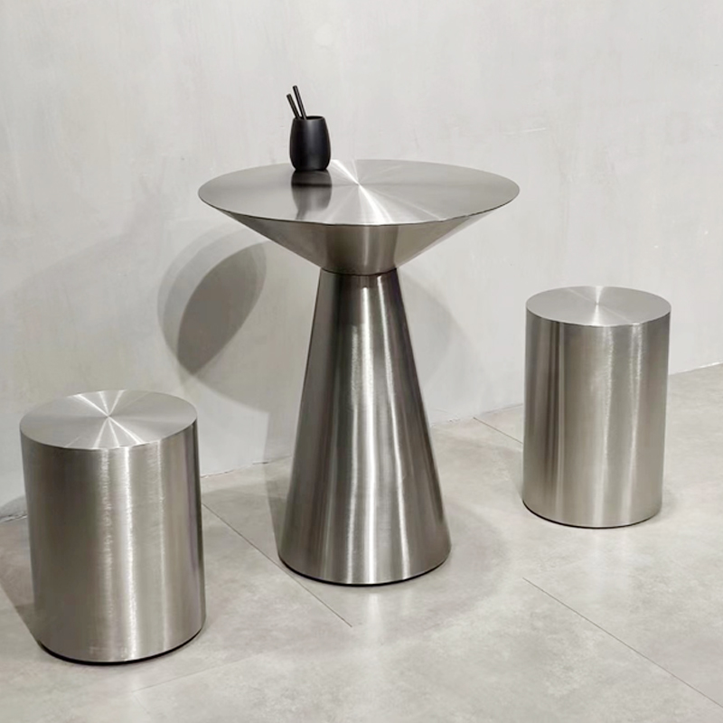 Runder Couchtisch aus Edelstah – Desk Setup Minimalist Bewertung und Preis