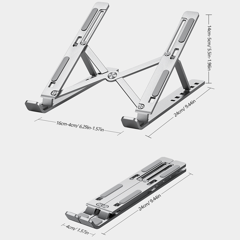 Faltbarer Laptopständer aus Al – Desk Setup Macbook Bewertung und Preis