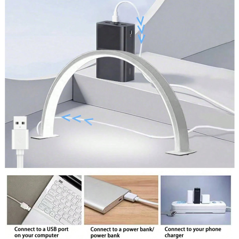 Nagellampe 40/66CM LED-Tischle – Desk Setup Light Bewertung und Preis