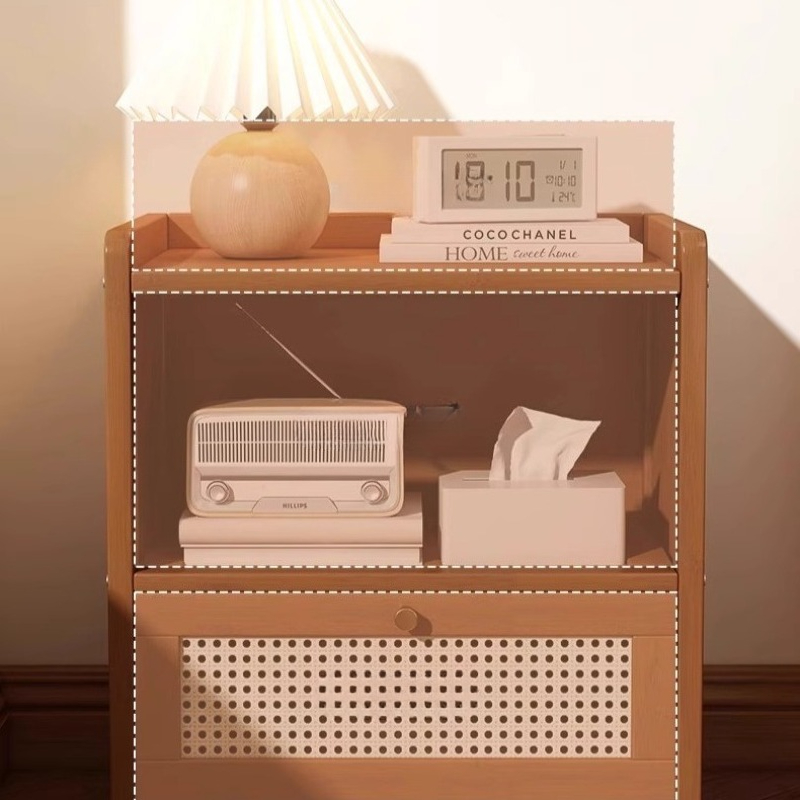 Nachttisch mit Bambusboden, Na – Drawer Organizer Bamboo Bewertung und Preis