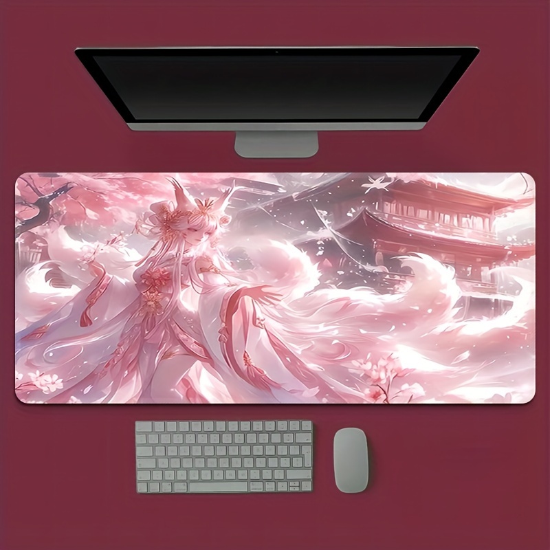 Anime-Fuchs-Mädchen Schreibtis – Desk Setup Pink Bewertung und Preis