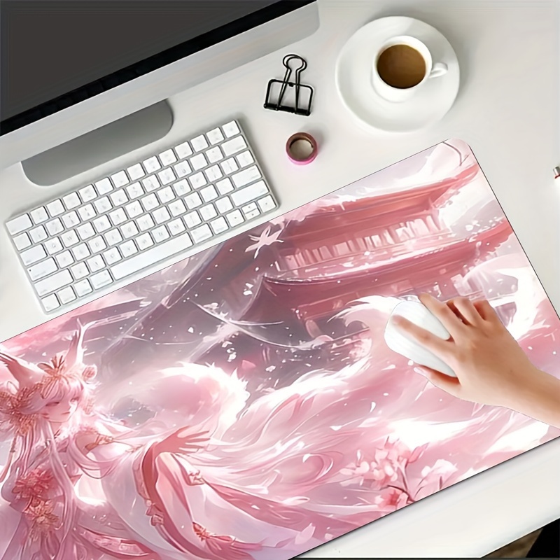 Anime-Fuchs-Mädchen Schreibtis – Desk Setup Pink Bewertung und Preis