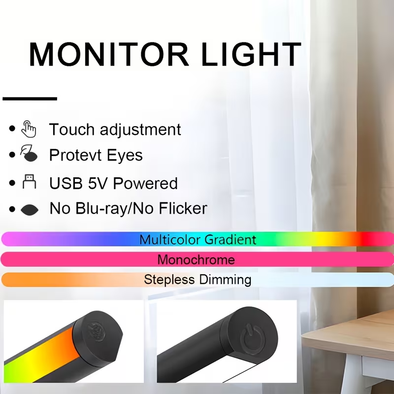 Computer-Monitor-Bildschirm-Li – Desk Setup Light Bewertung und Preis