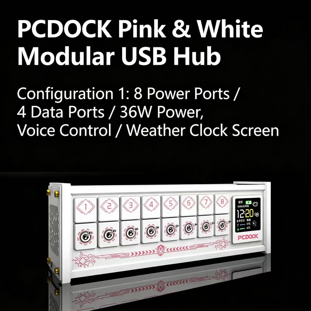 PCDOCK Block USB Desktop-Steck – Desk Setup For Laptop Bewertung und Preis