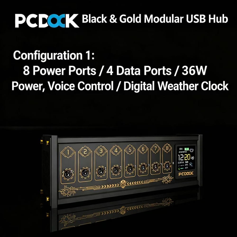PCDOCK Block USB Desktop-Steck – Desk Setup For Laptop Bewertung und Preis