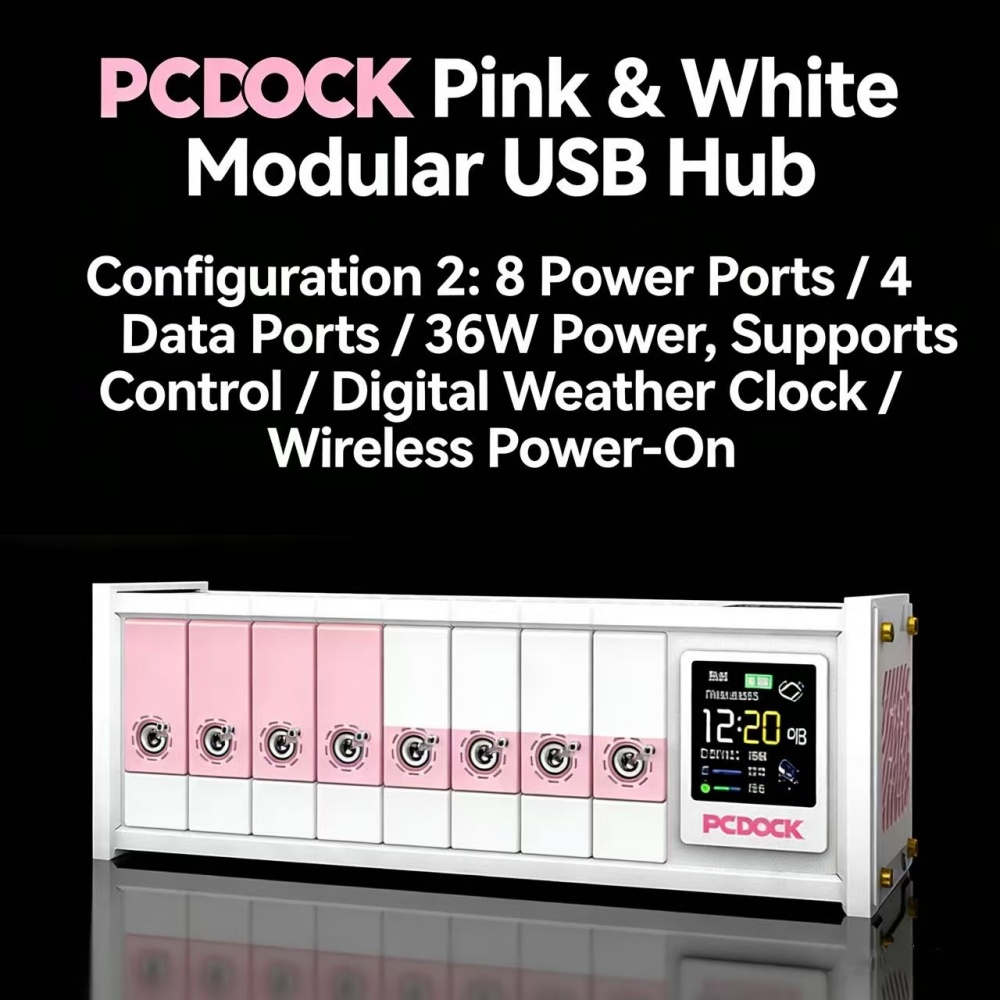PCDOCK Block USB Desktop-Steck – Desk Setup For Laptop Bewertung und Preis
