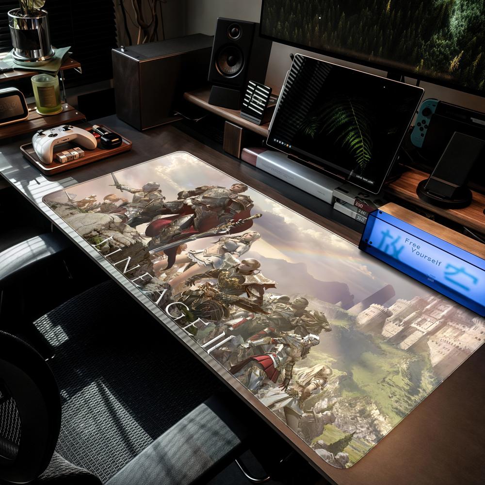 Spiel L-Lineage 2 Mauspad XXL  – Desk Setup For Laptop Bewertung und Preis