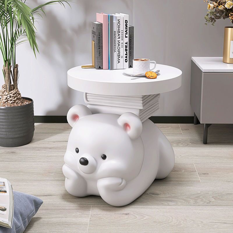 Cremefarbene Bären-Fußbodendek – Desk Setup Minimalist Bewertung und Preis