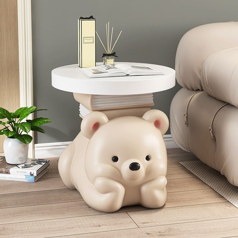 Cremefarbene Bären-Fußbodendek – Desk Setup Minimalist Bewertung und Preis