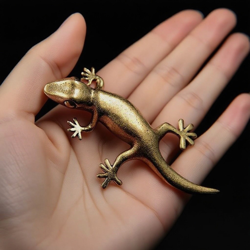 Handgemachte Bronze Retro Geck – Desk Setup Retro Bewertung und Preis