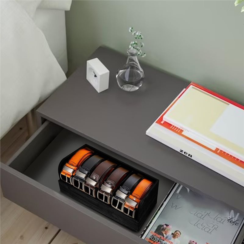 A96I-Gürtel-Organizer, 6 Fäche – Drawer Organizer Bamboo Bewertung und Preis