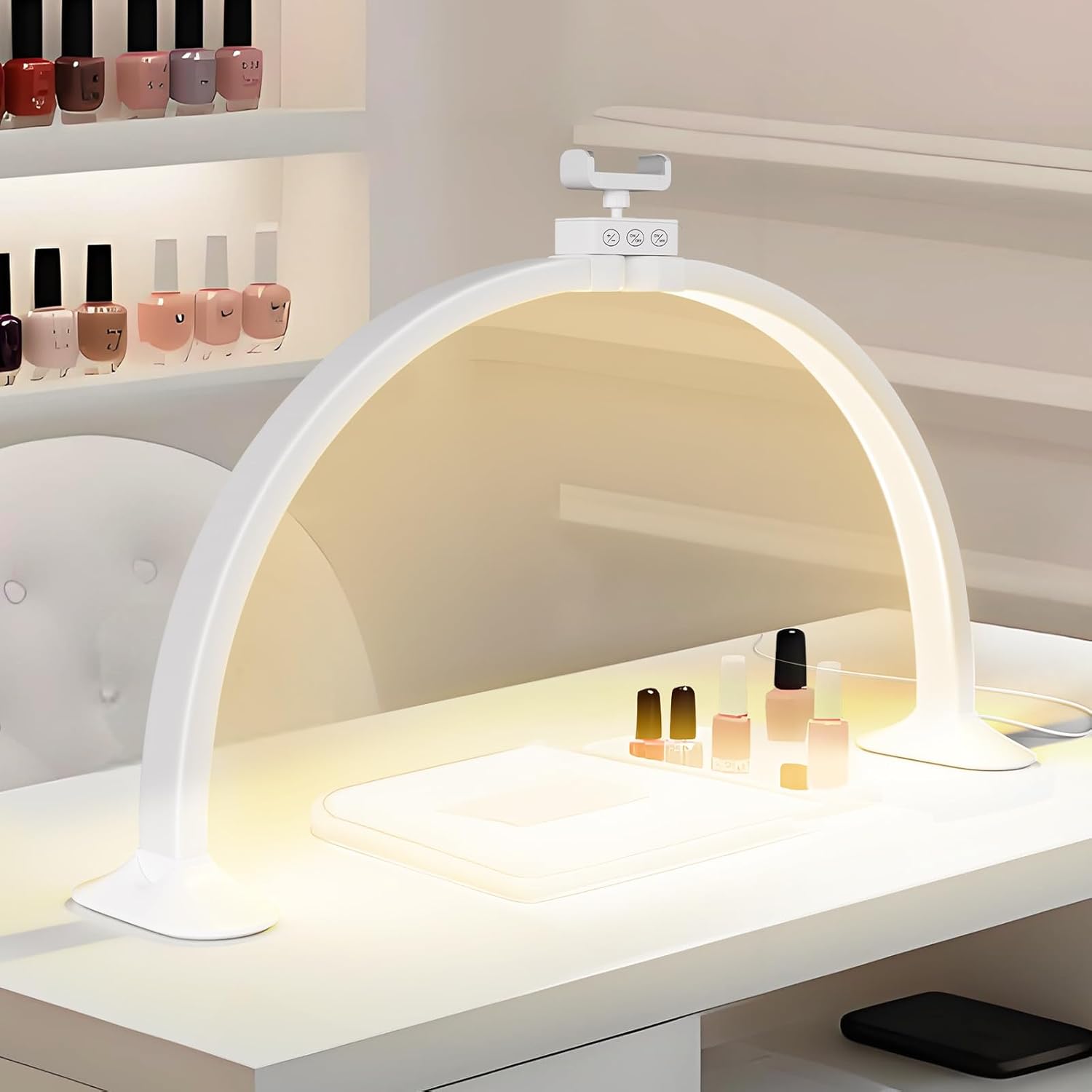 Halbmondlicht U-förmige Nail A – Desk Setup Lamp Bewertung und Preis