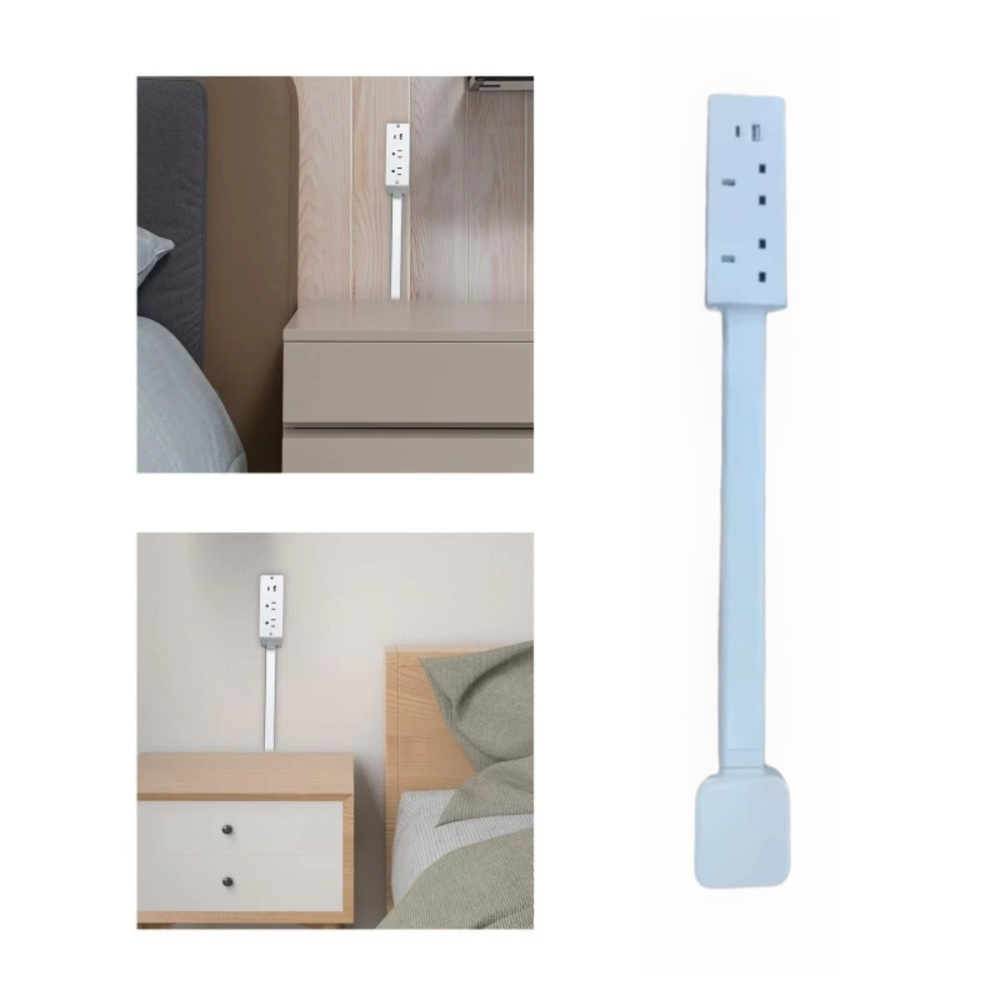 180° drehbar °   Steckdosenver – Power Strip Flat Bewertung und Preis