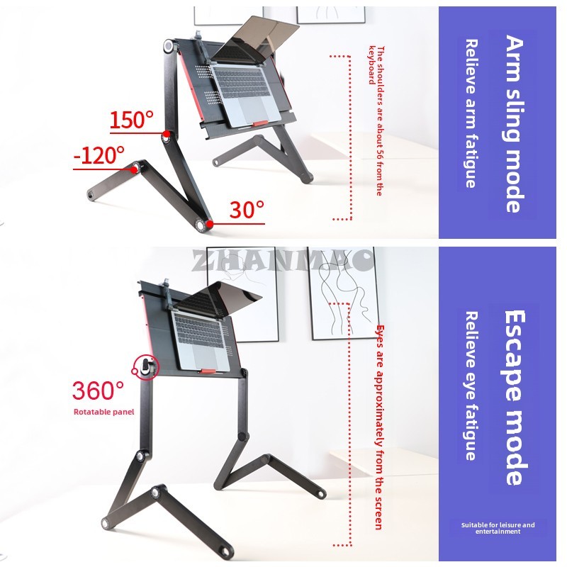 Flache Liegung auf dem Bett, L – Desk Setup For Laptop Bewertung und Preis